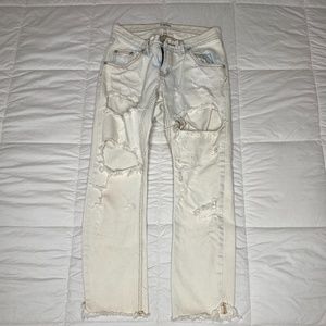 One Teaspoon Lonely Boys Rigid Low Waist Relaxed Hip Drop Crotch Tapered Jeans